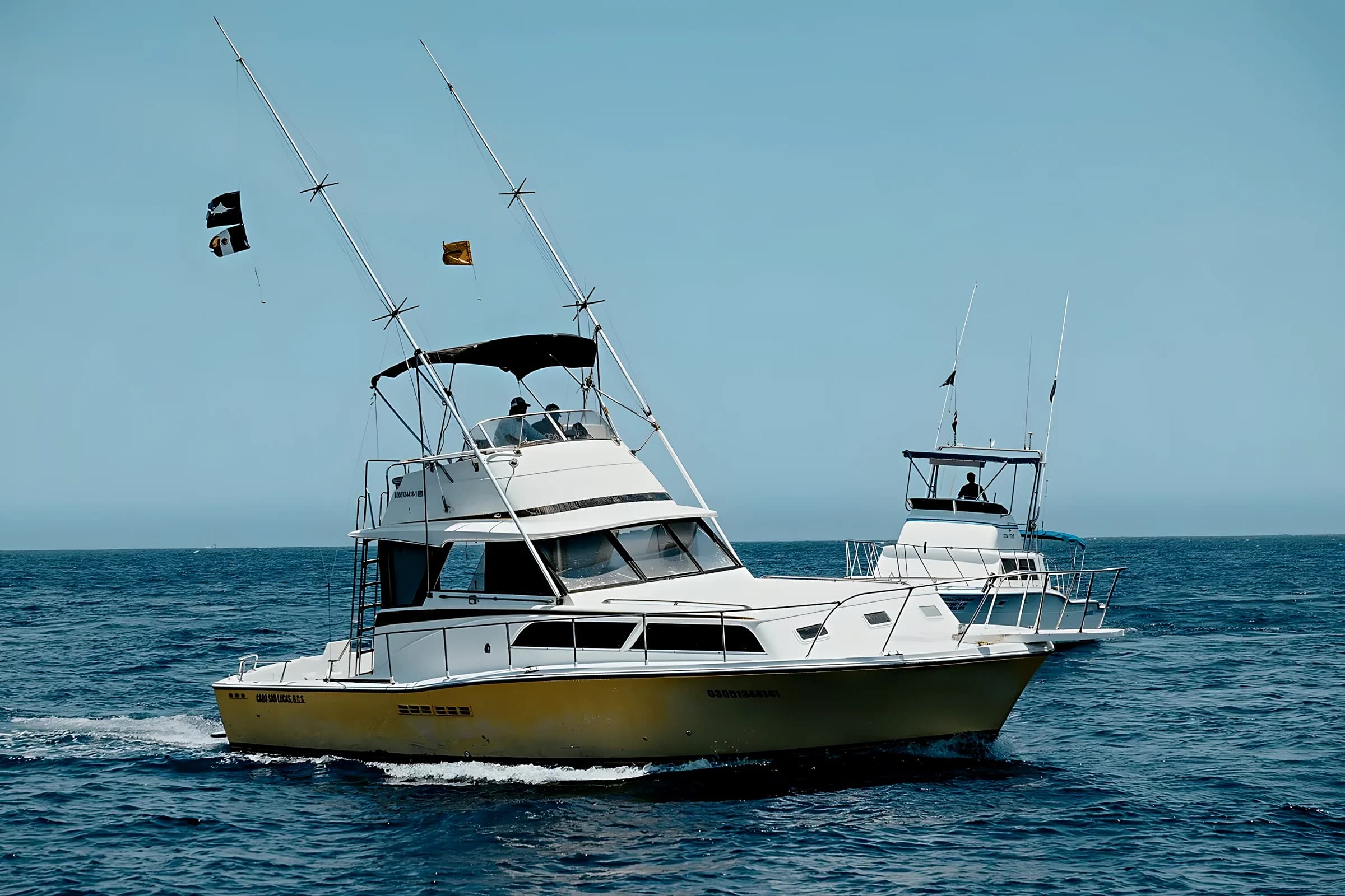 38ft Bertram fishing boat