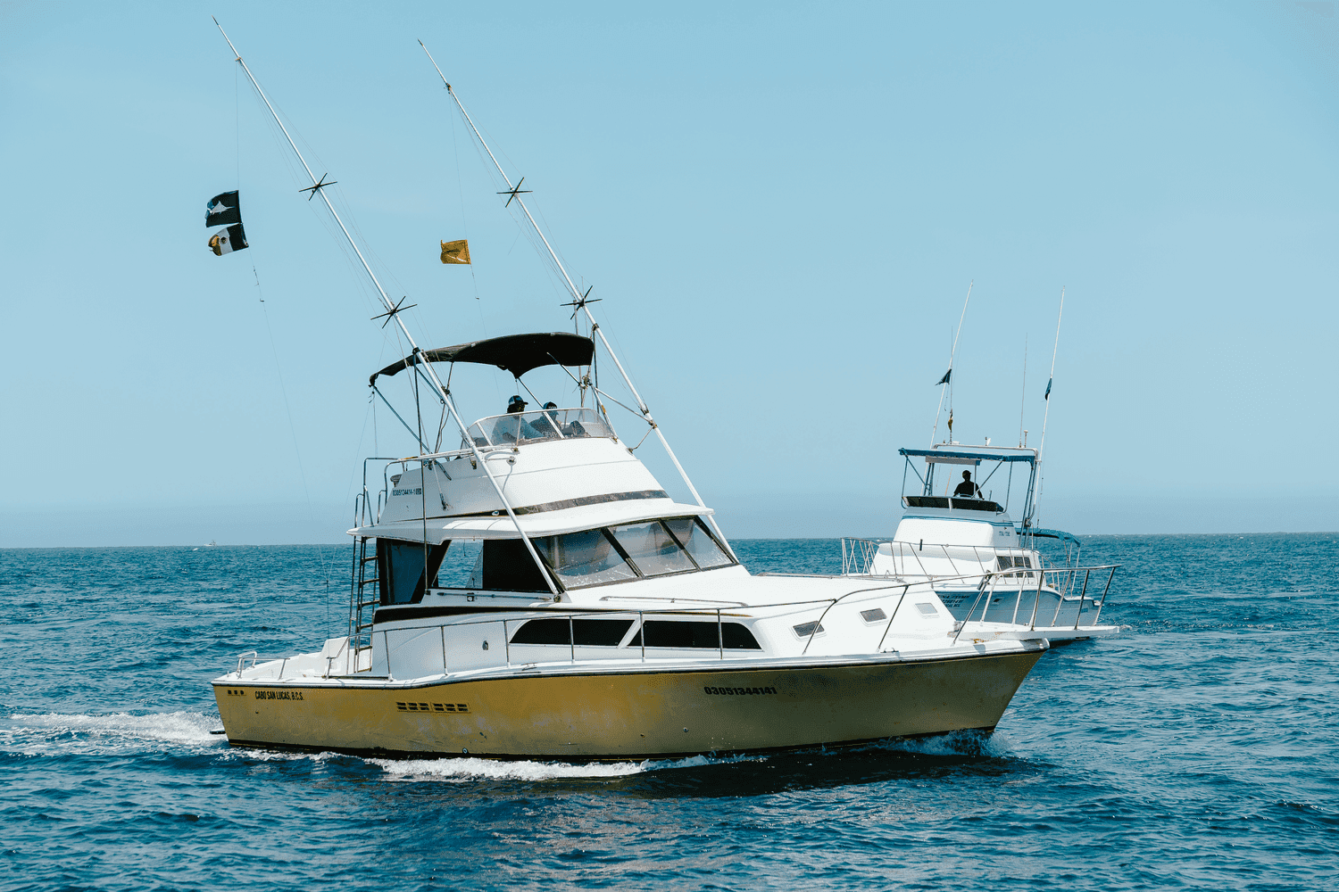 38ft Bertram sportfishing boat in Cabo San Lucas