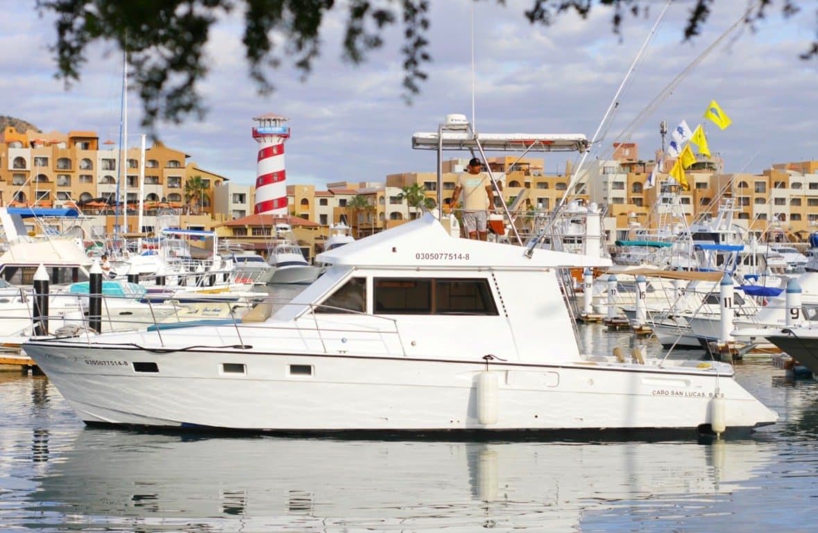 40ft Fiorentino sportfishing boat in Cabo San Lucas