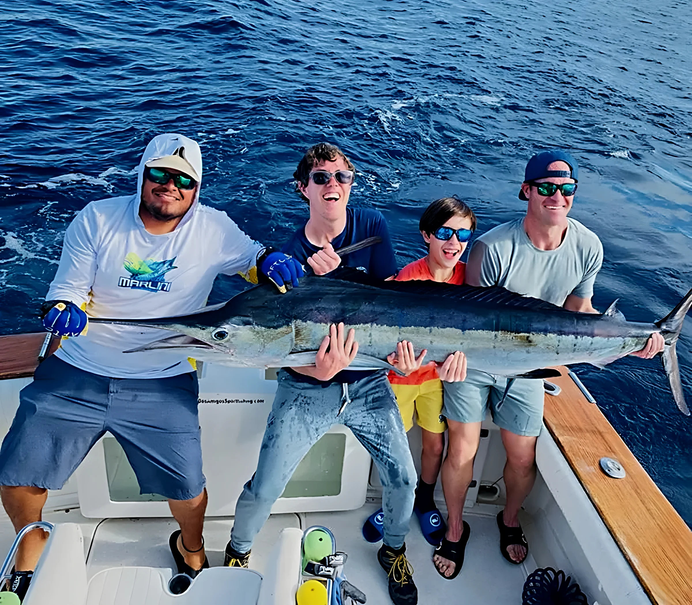 55ft Bertram fishing charter in Cabo San Lucas, main photo