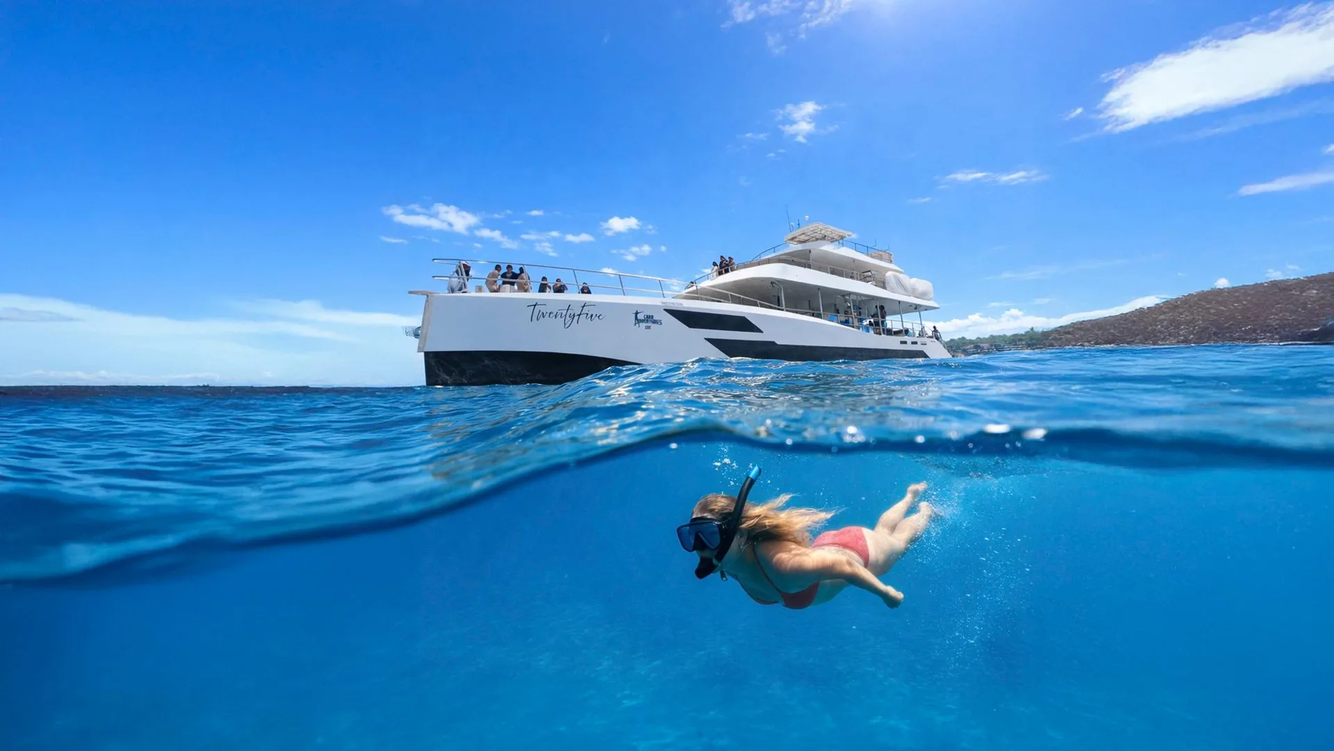Luxury Snorkel Catamaran Cruise