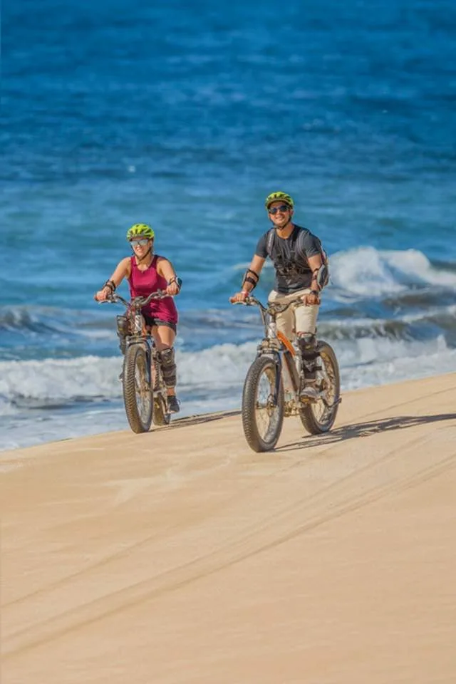 Electric Biking Beach & Desert Adventure