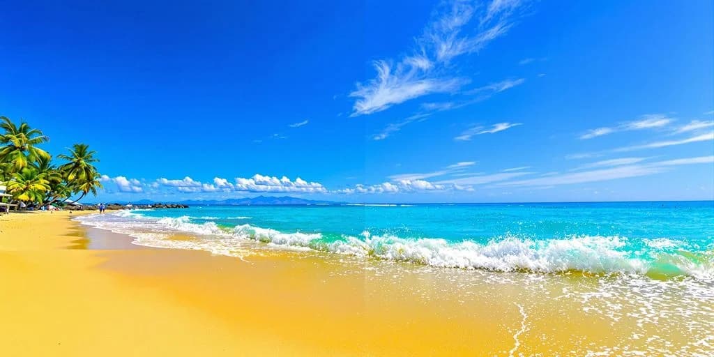 Beach scene at Cabo Beach Top 10 List: What You Need to Know turquoise water, clear blue sky