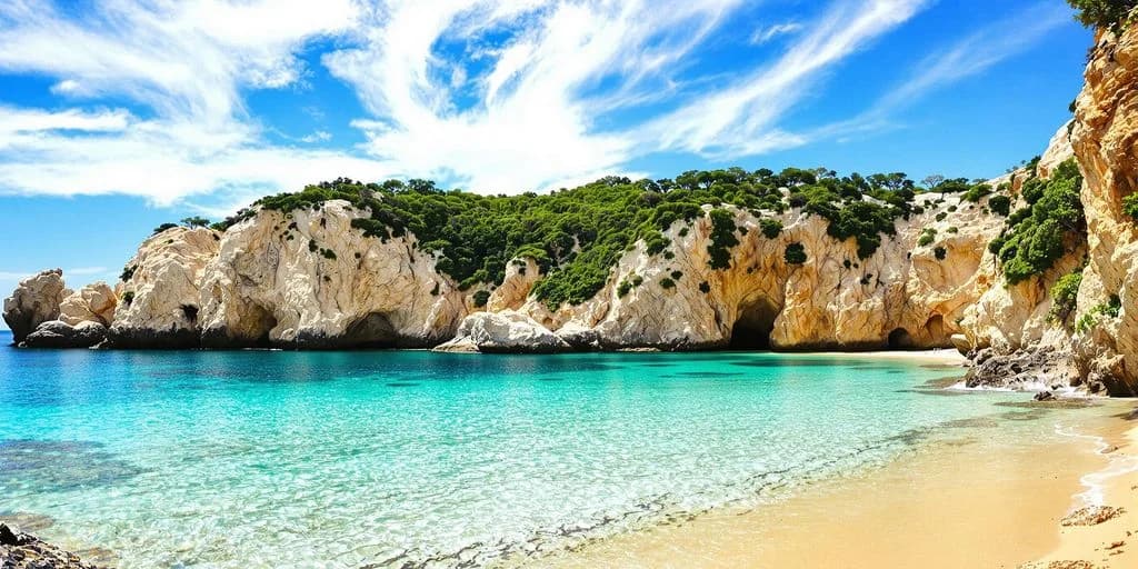 Rocky cliffs at Cabo Beach You DidnâT Know About: What You Need to Know over clear blue water