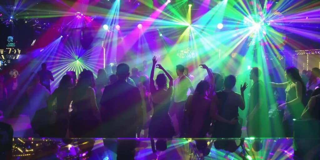Dance club at Cabo Nightlife Worth The Money: What You Need to Know with colorful laser lights