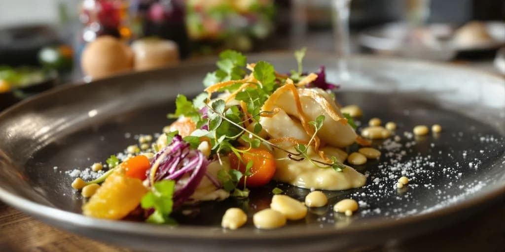 Plated food at Cabo Private Chefs Starting at $500/Day vs $1,500 US Prices close-up, with fresh ingredients
