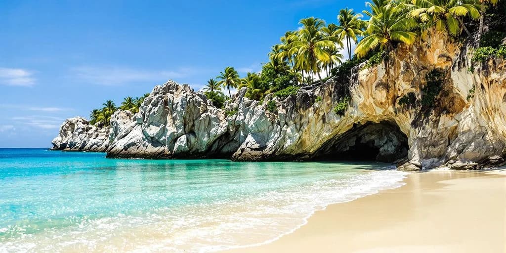 Tropical beach at Cabo Resort Hidden Gems: What You Need to Know with rocky cliffs, clear water