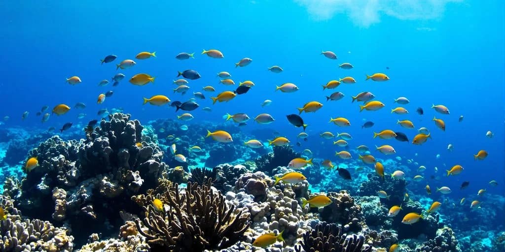 Coral reef at Cabo Snorkeling On A Budget: What You Need to Know with many fish