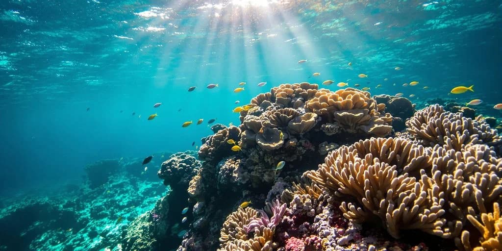 Coral reef at Cabo Snorkeling You DidnâT Know About: What You Need to Know with sun rays and tropical fish