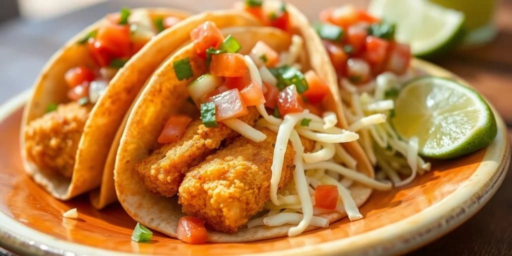 Fish taco 3 at Cabo Tacos Itinerary: What You Need to Know close-up, with pico de gallo
