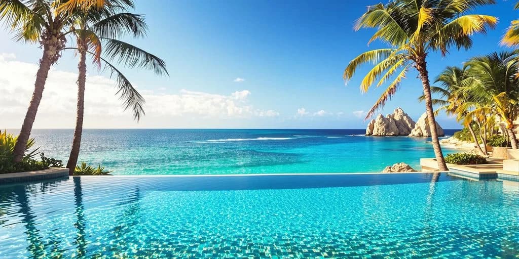 Infinity pool at Everything you need to know about all inclusive resorts in cabo san lucas mexico (2026 Edition) with ocean