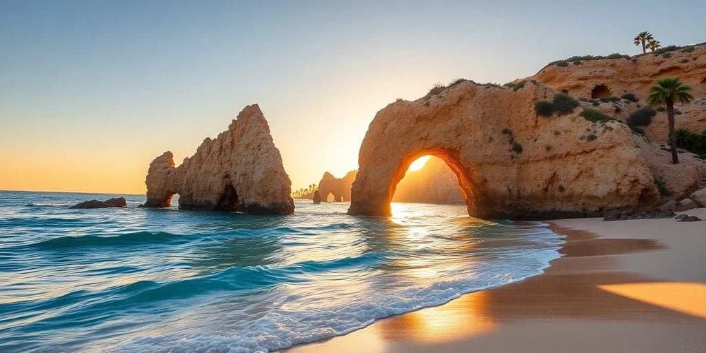 Natural arch at Los Cabos You'Ll Regret Missing: What You Need to Know at sunrise, with ocean waves