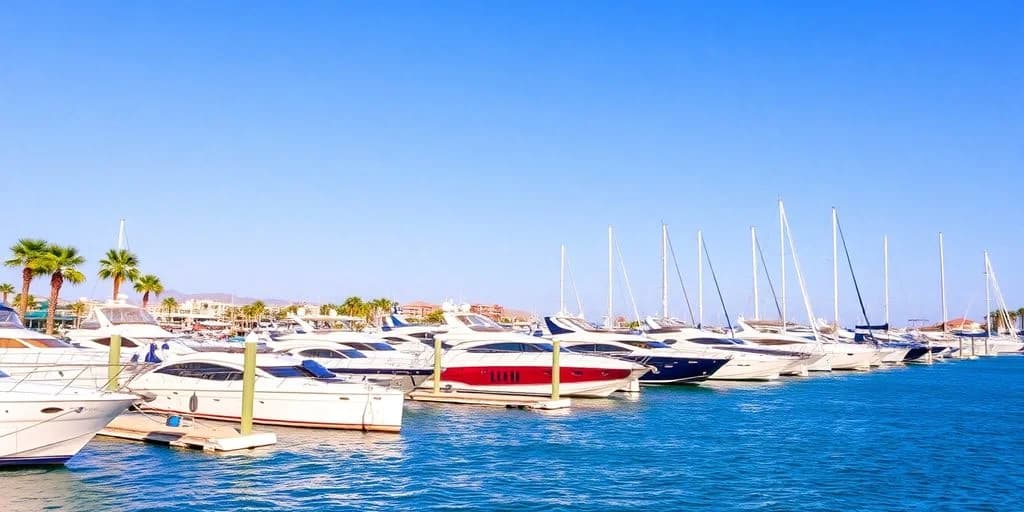 Marina yachts 2 at Marina Slip Prices in Los Cabos yachts and boats, clear sky