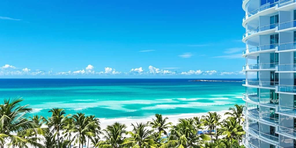 Tropical beach at Oceanfront Cabo Condos Starting at $300K (Before They're Gone) aerial view, turquoise ocean