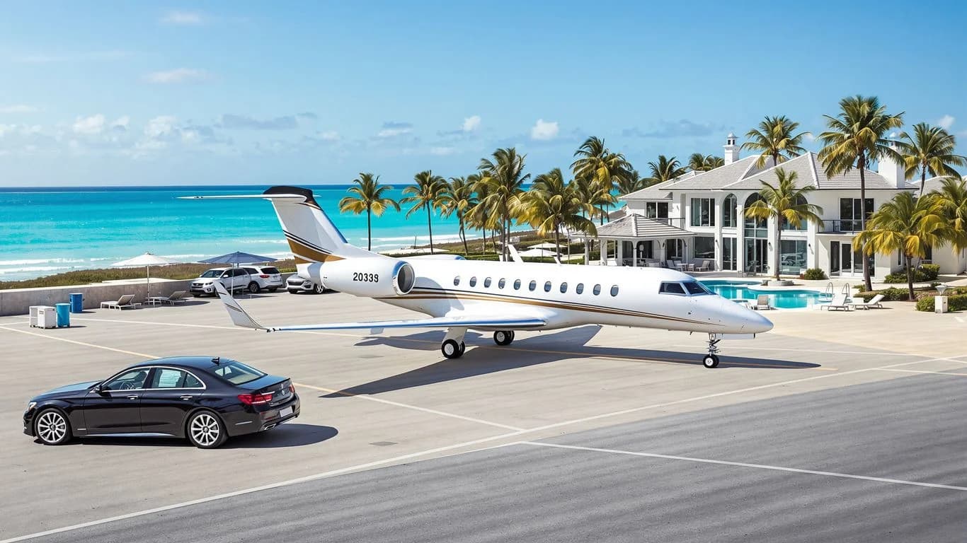 Private Jet to Cabo With Car Service & Villa Setup Included