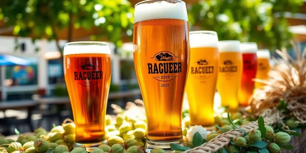 Glass of beer at The Best Local Breweries in Cabo San Lucas for 2026 with foam and green background