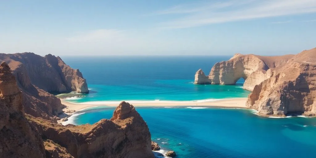 Coastal landscape at The Best Photography Spots in Cabo San Lucas for 2026 with clear blue water and rocks