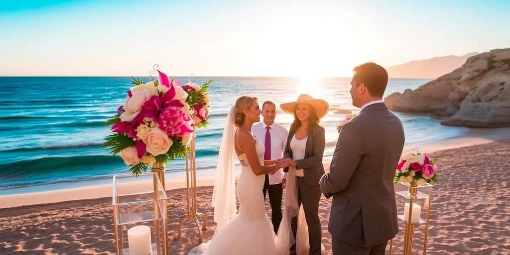Beach wedding at Unforgettable Cabo Wedding Experiences: Your Ultimate Guide to Planning the Perfect Destination Celebration