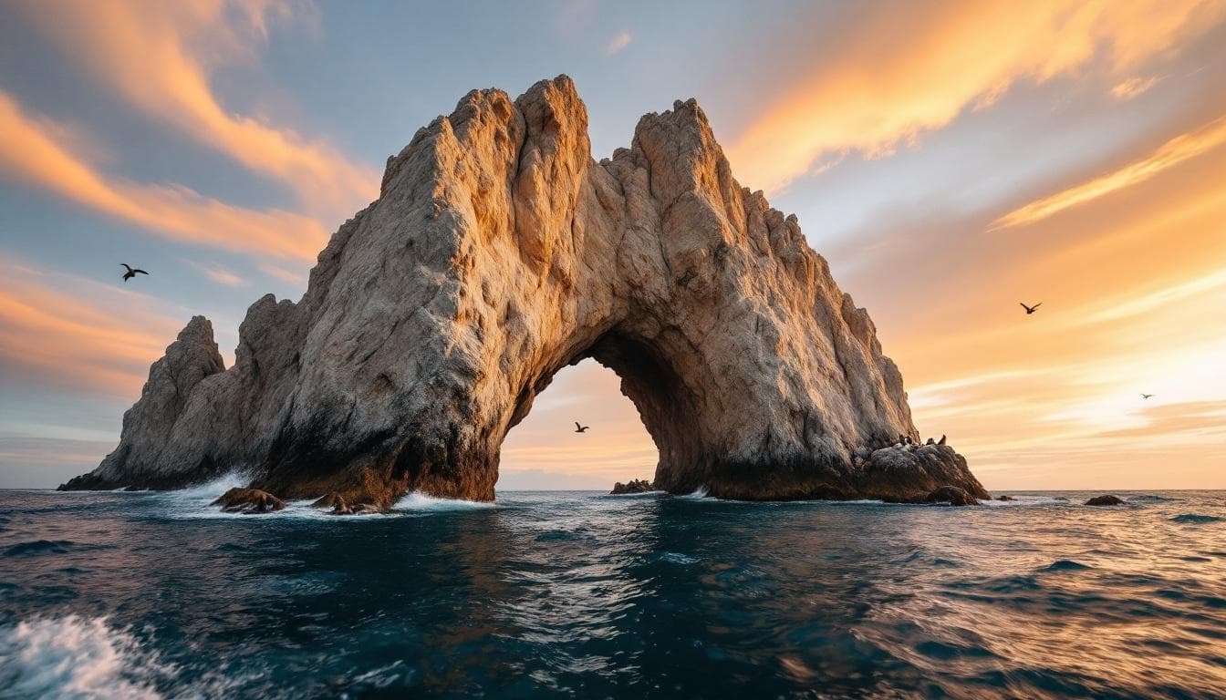 Ocean rock arch 4 at Cabo San Lucas in 2026: Why This Destination Still Owns My Soul bird flying through arch