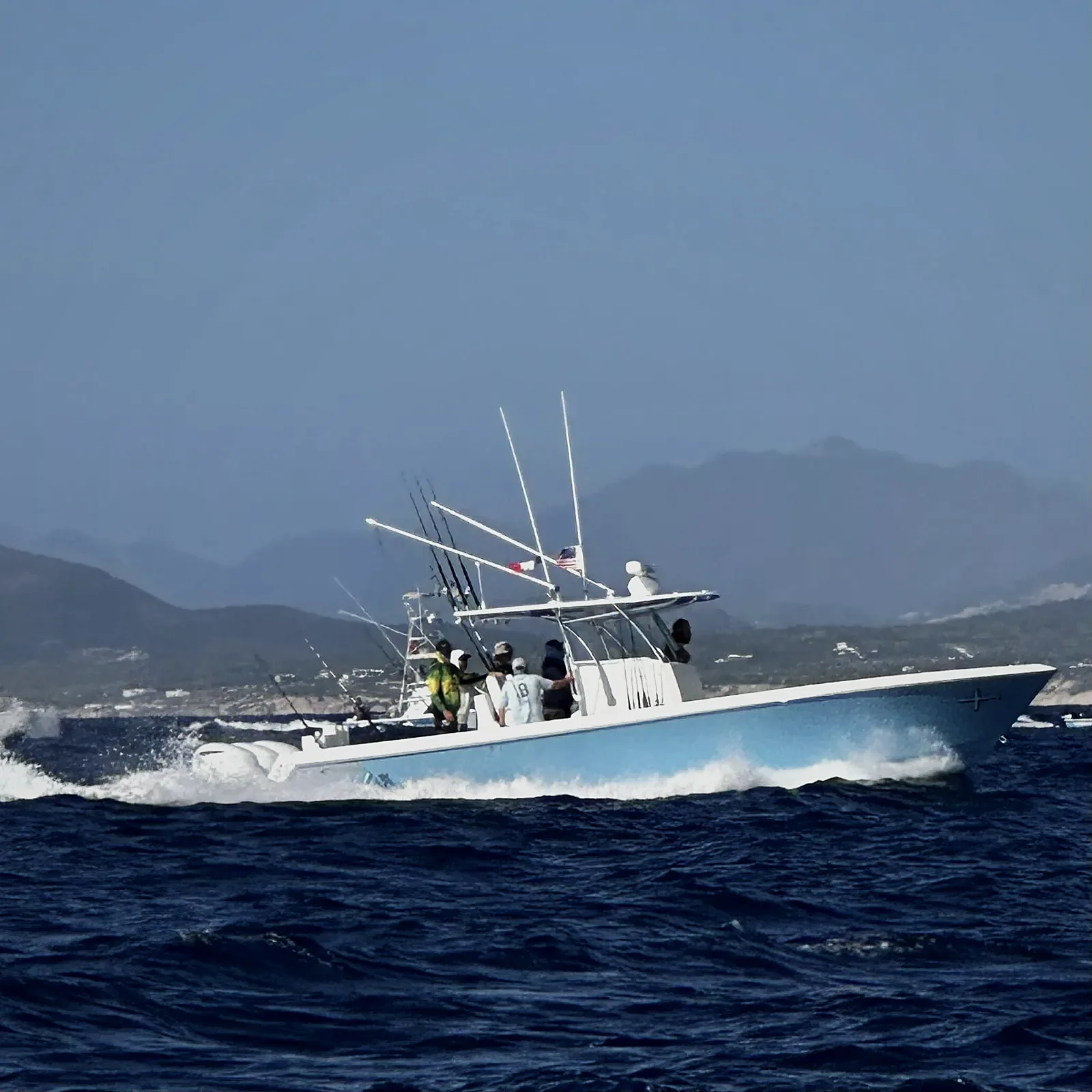 34ft Contender fishing boat