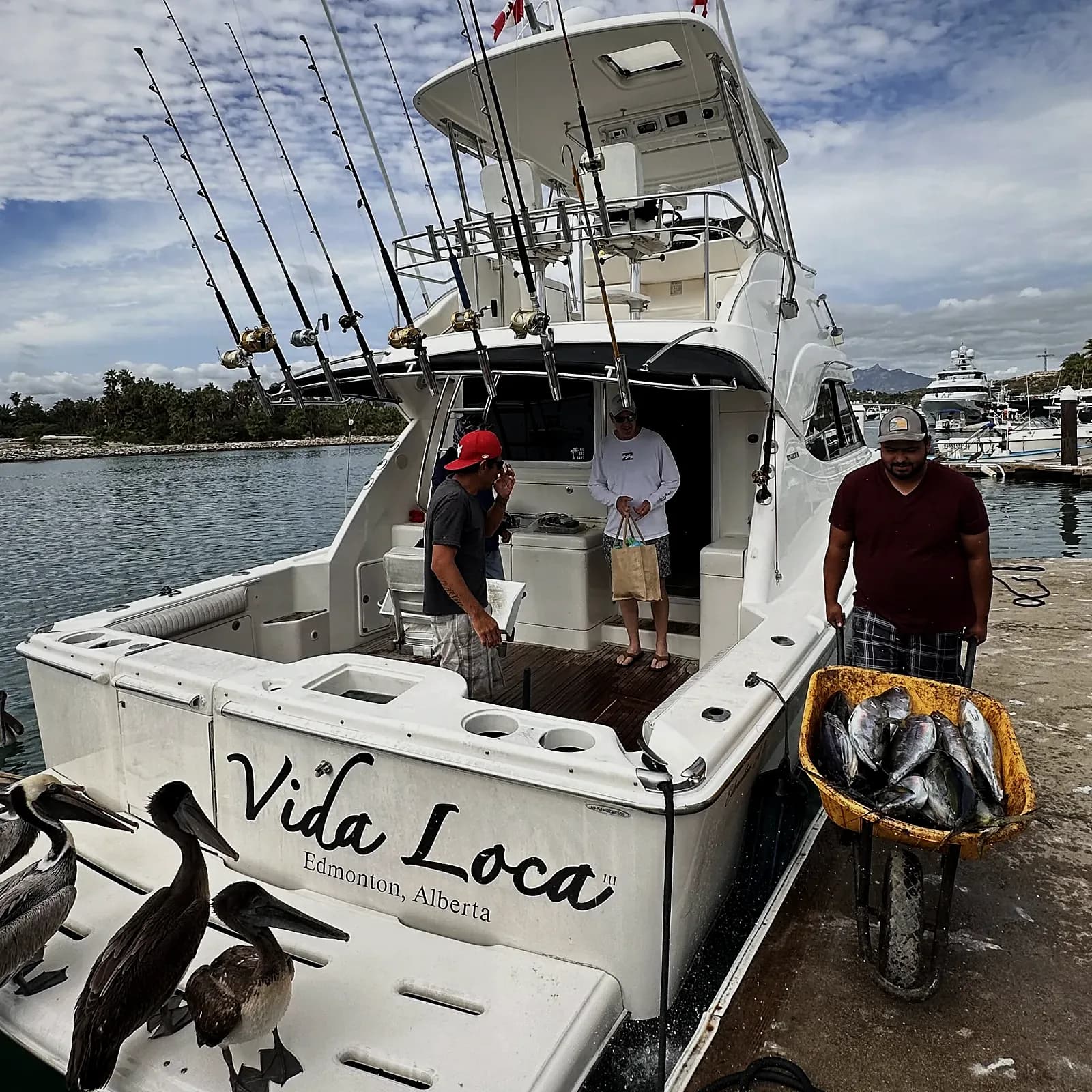 45ft Yacht Rivier fishing boat