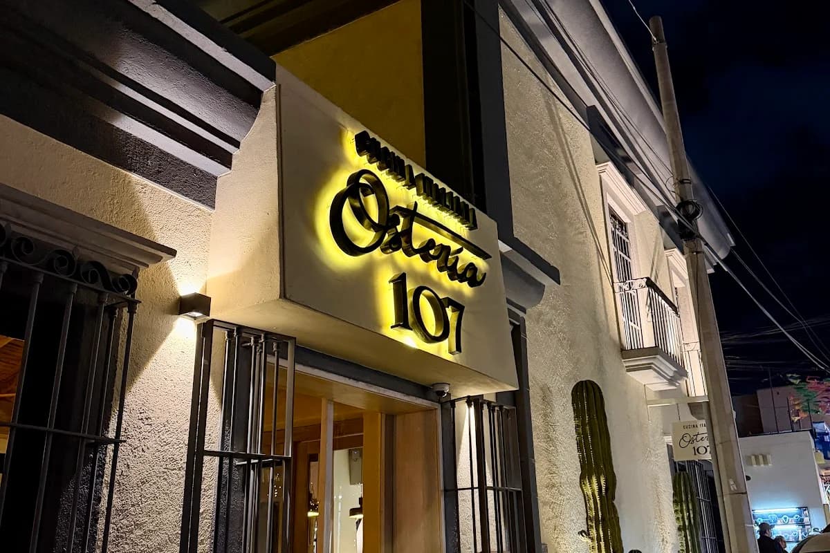 Osteria 107 - restaurant in San Josรฉ del Cabo