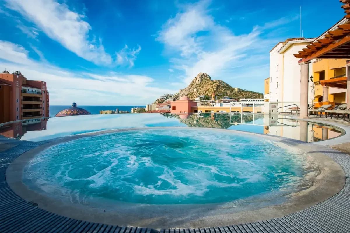 Hot tub at Unlocking Affordable Indulgence: Your Guide to Budget Luxury Villas Cabo San Lucas in 2026 with mountain and