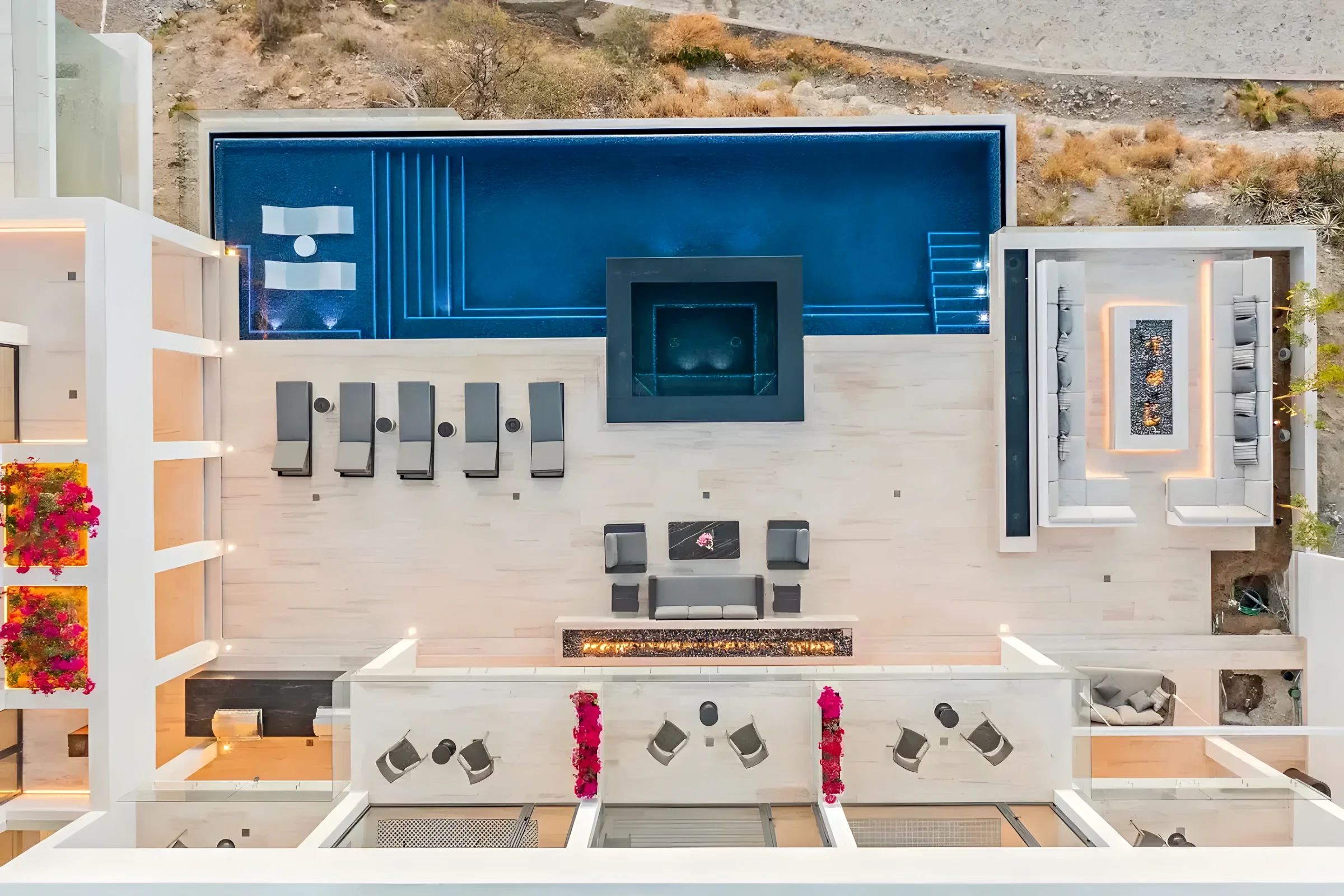 Foto 4 de Villa Aurora, villa de 7 recámaras en Pedregal Pacific