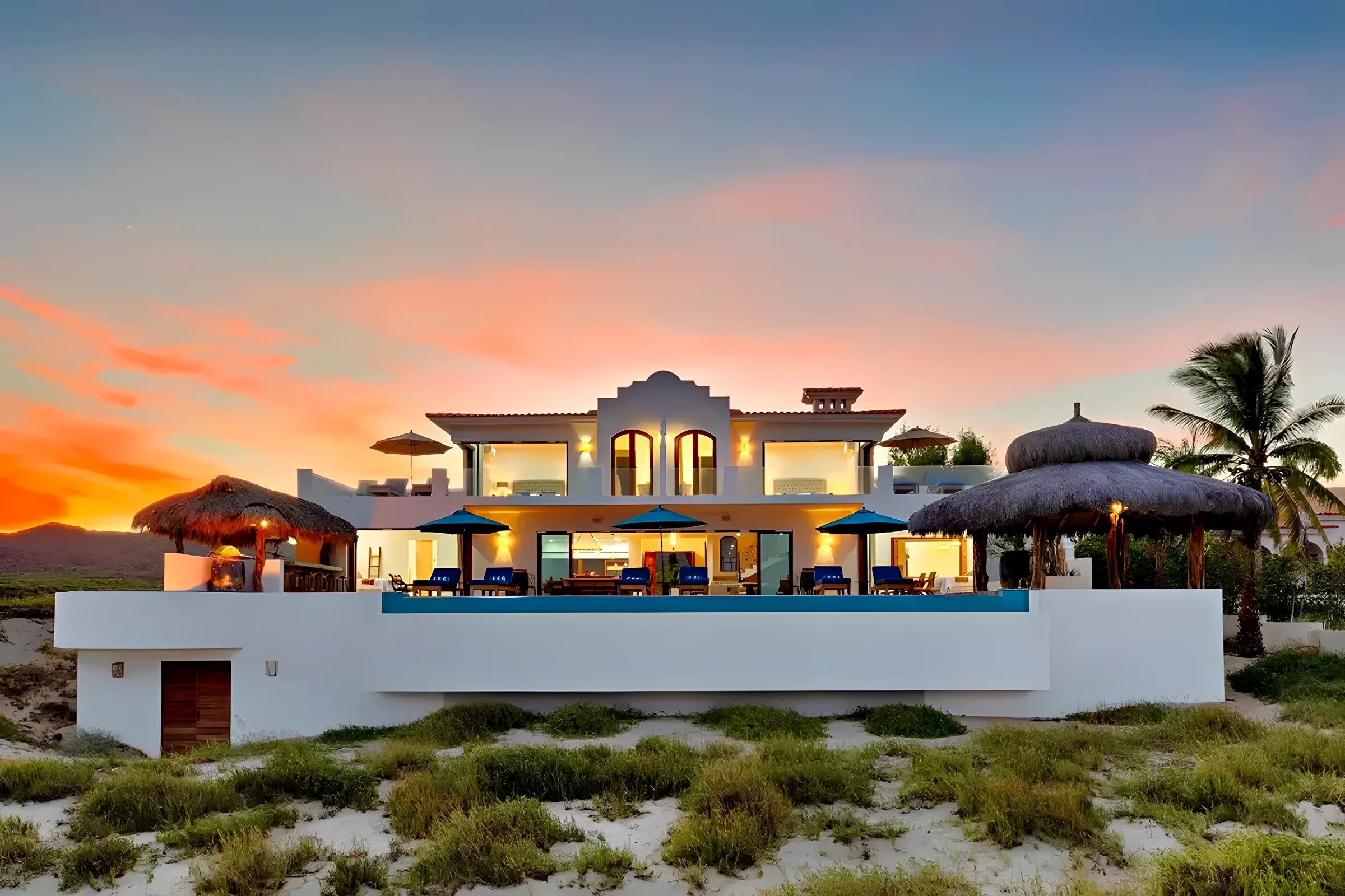 Foto 3 de Villa Bahia De Los Frailes, villa de 6 recámaras en Cabo Pulmo