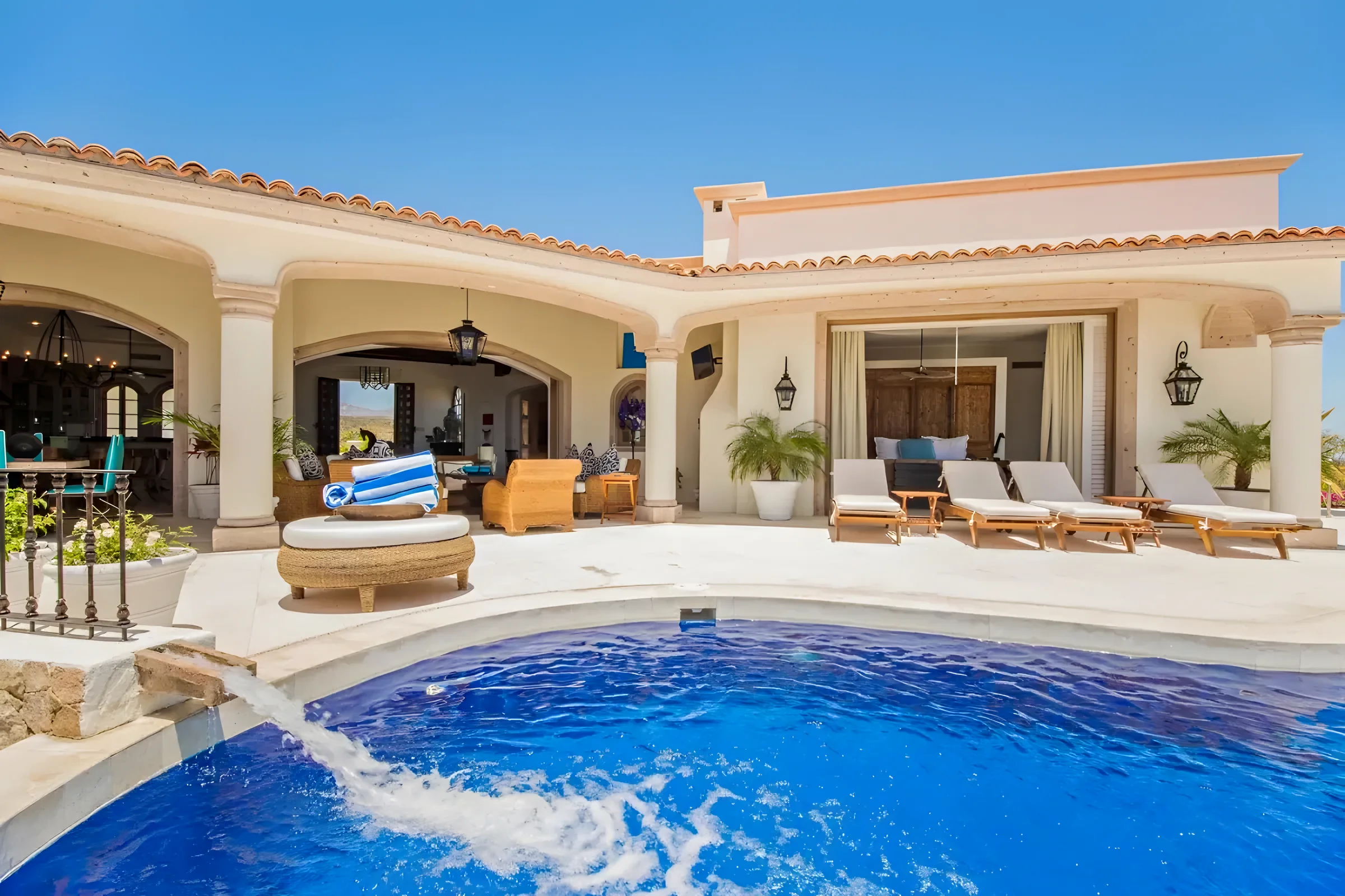 Foto 5 de Villa Buena Vida, villa de 6 recámaras en Cabo Del Sol