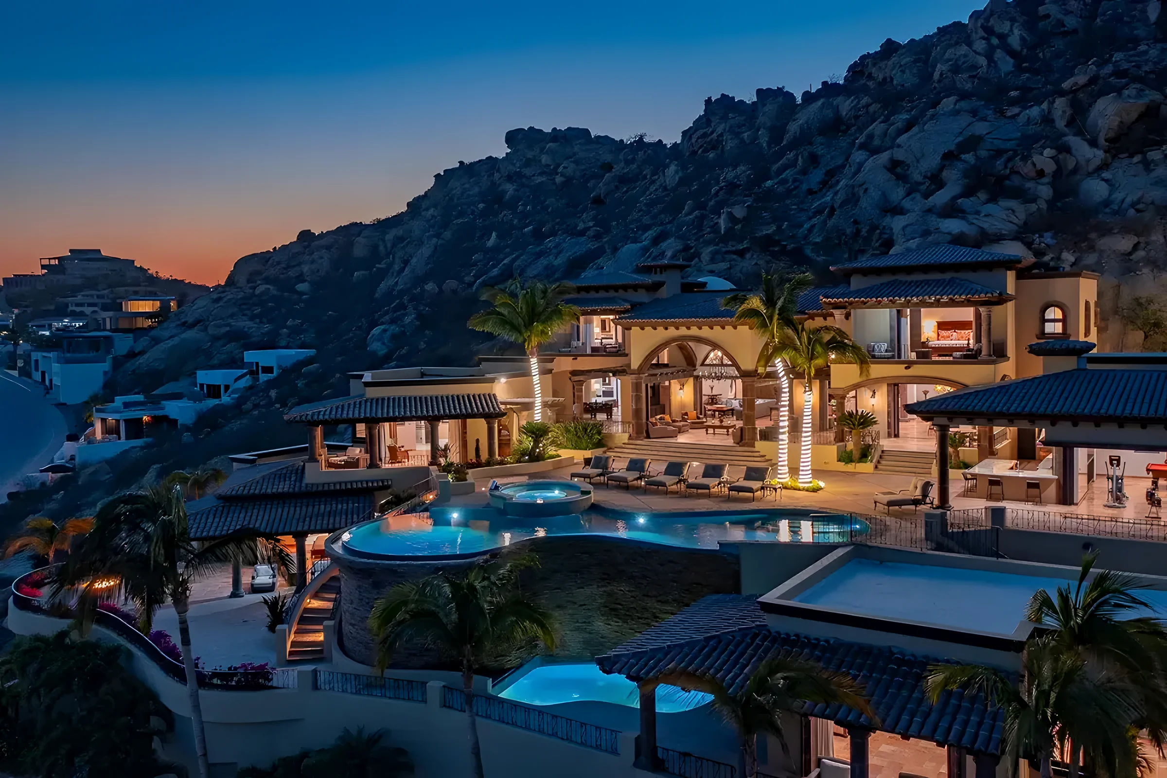 Amanecer en la terraza