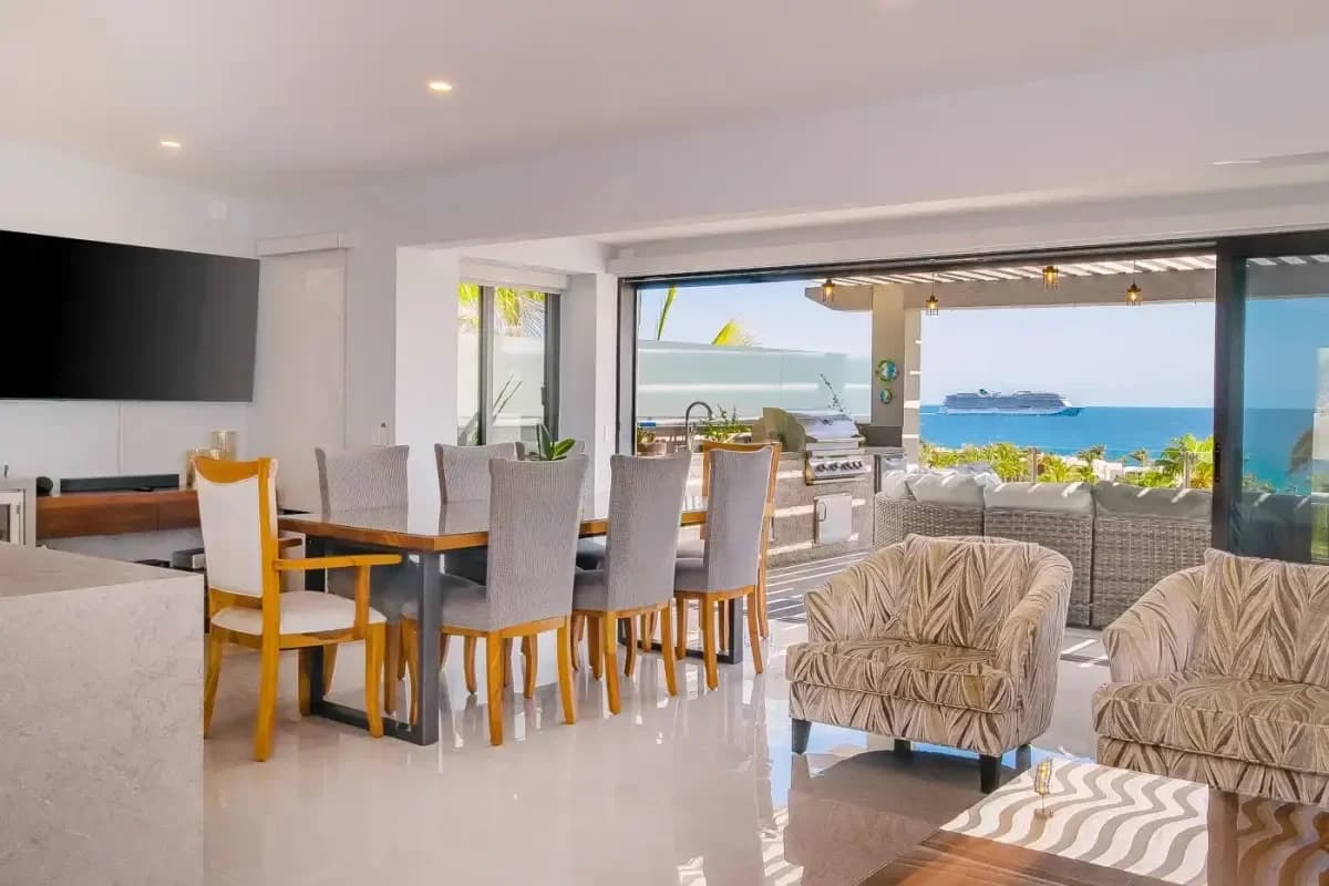 Dining area at Beyond the Blue: Unlocking Profound Serenity with Cabo San Lucas Float Therapy & Bespoke Wellness in 2026