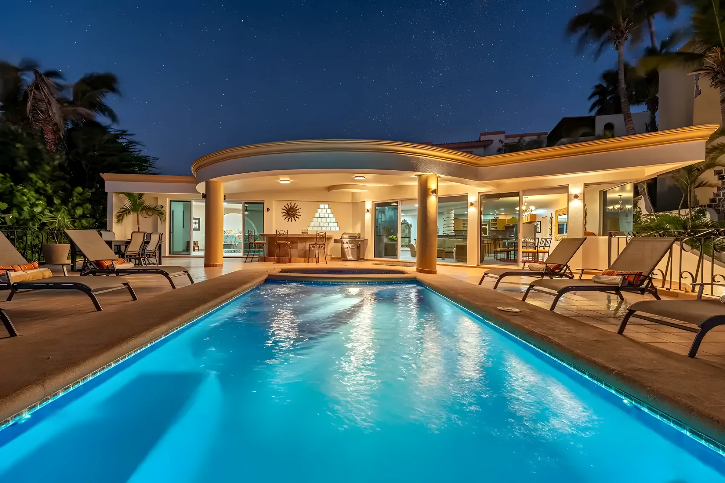 Foto 4 de Villa Sol Y Luna, villa de 4 recámaras en Pedregal Pacific