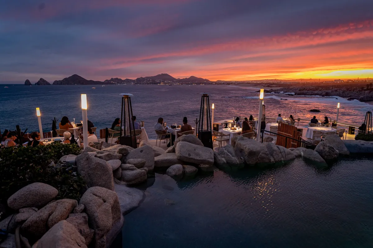 Sunset Monalisa: The Sunset Dinner and the Terraces Above the Sea of Cortez
