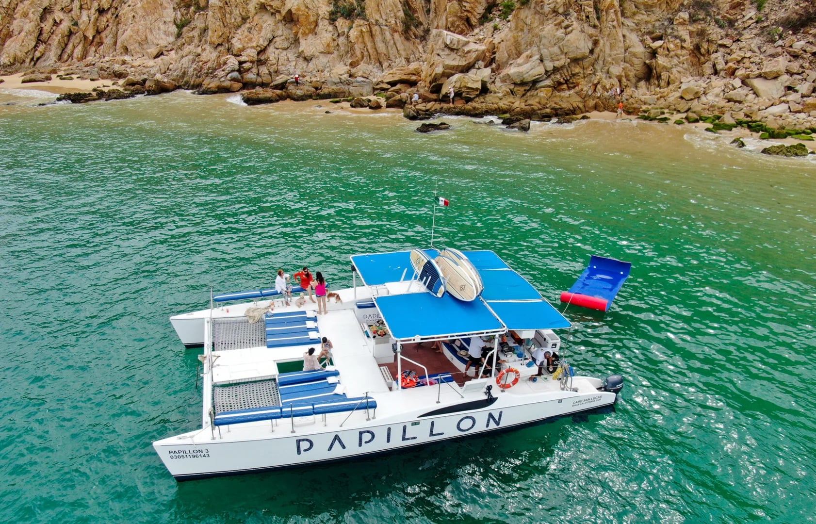 Catamaran 47ft, charter de yate en Cabo San Lucas
