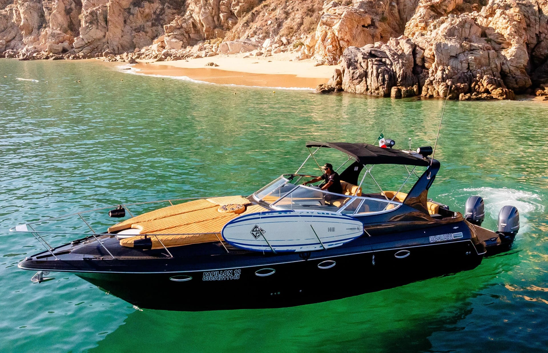 Yacht Cruiser 37ft - yacht charter in Cabo San Lucas